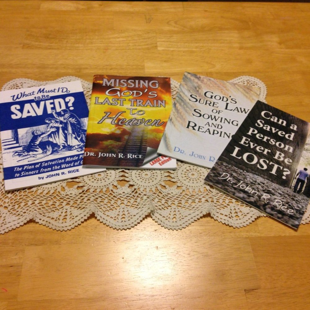 Evangelical Christian gospel tracts by Dr. John R. Rice